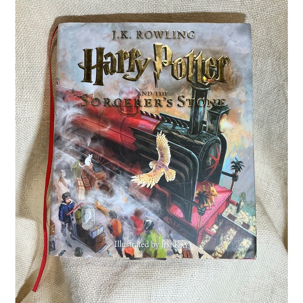 J.K. Rowling HARRY POTTER AND THE SORCERER’S STONE pictures by JIM KAY